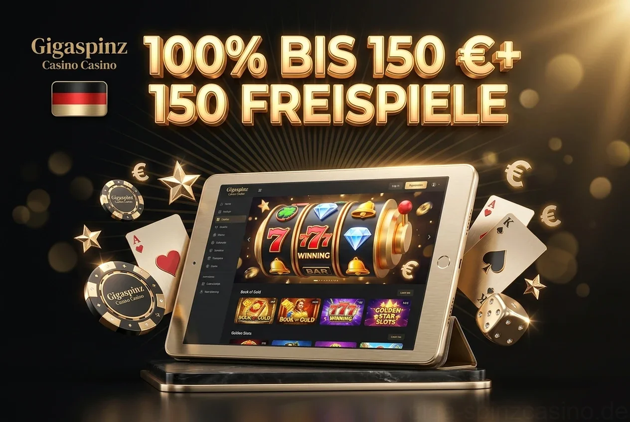 100% BIS 150 €+ 150 FREISPIELE